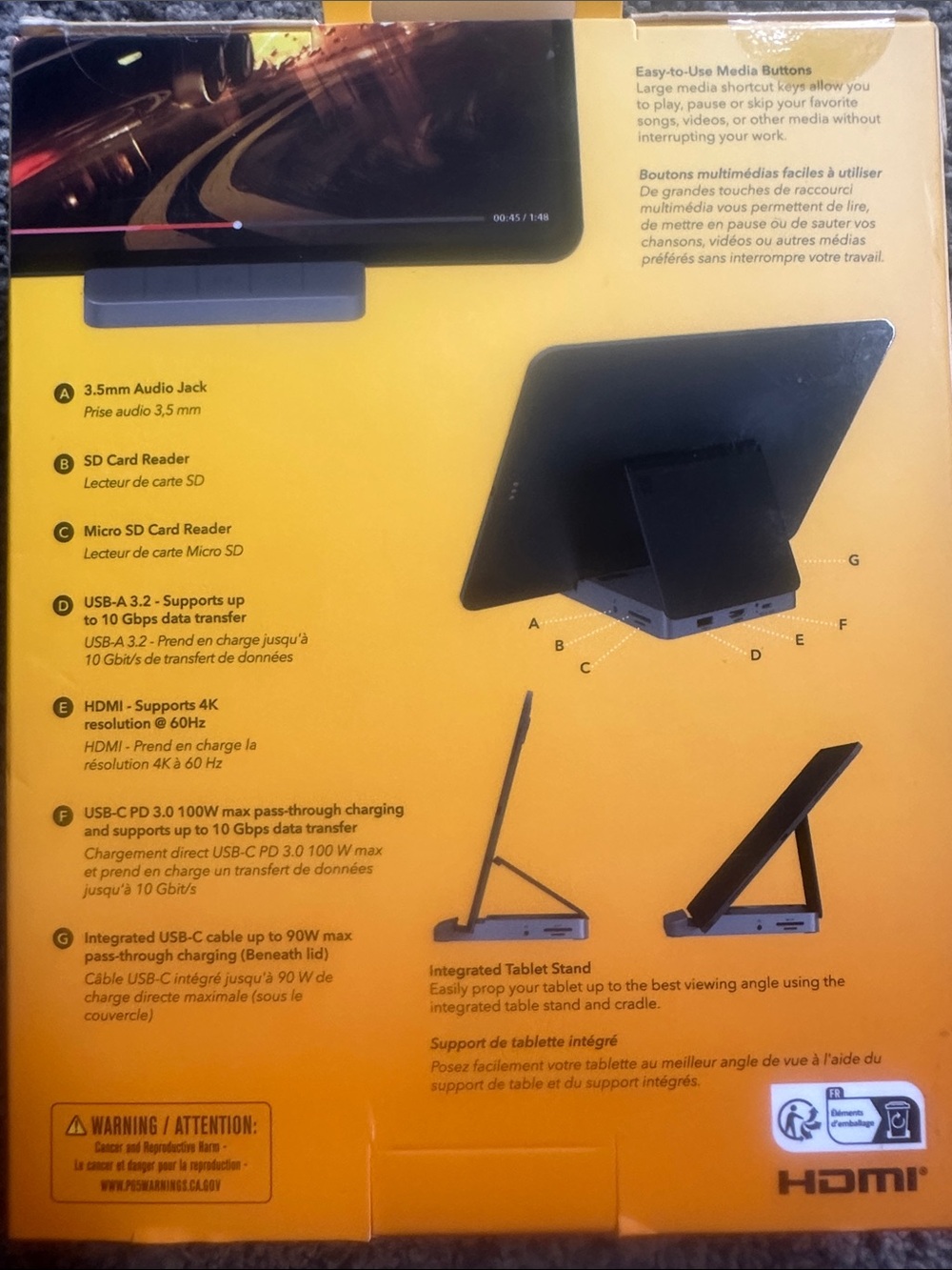Zagg 6-Port Media Hub - Black - Picture 2 of 4